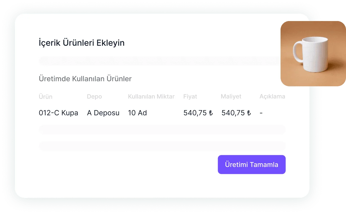 Uretim Takibi Uygulamasi