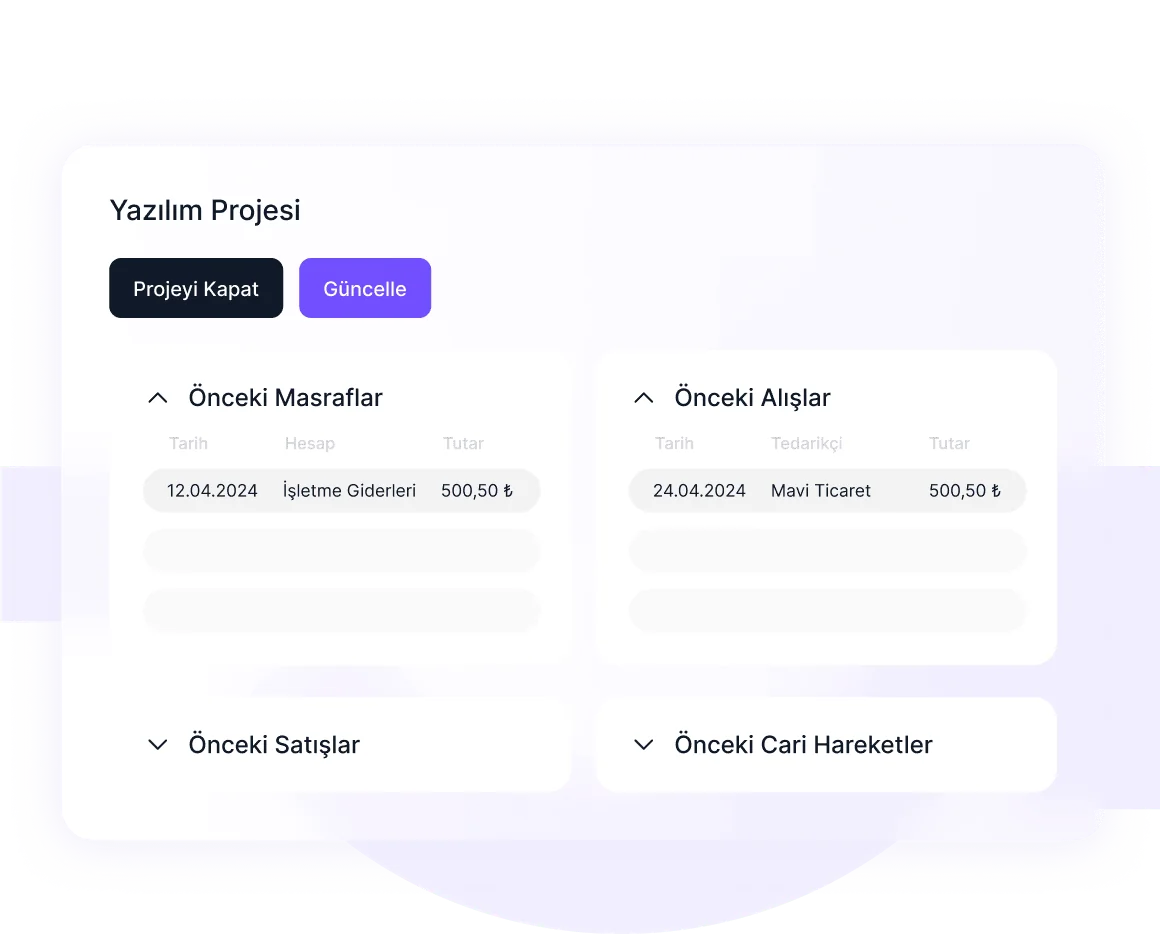 Proje Takip Programi