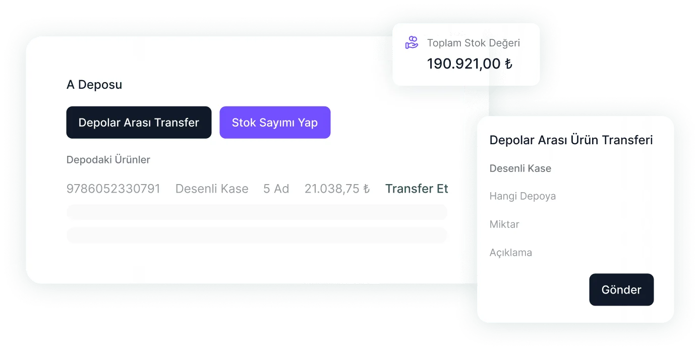 Stok Ve Depo Takip Uygulamasi