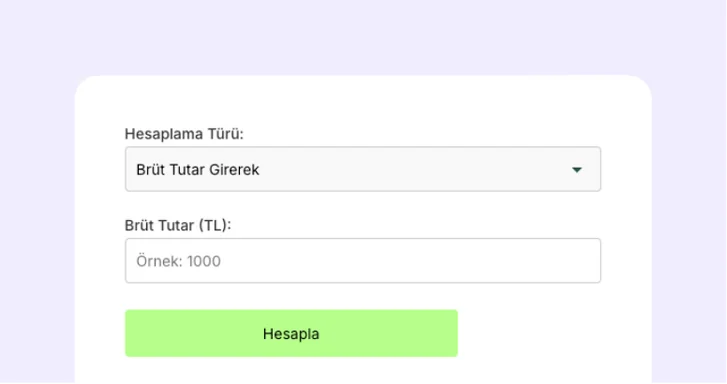 Serbest Meslek Makbuz Hesaplama Aracı